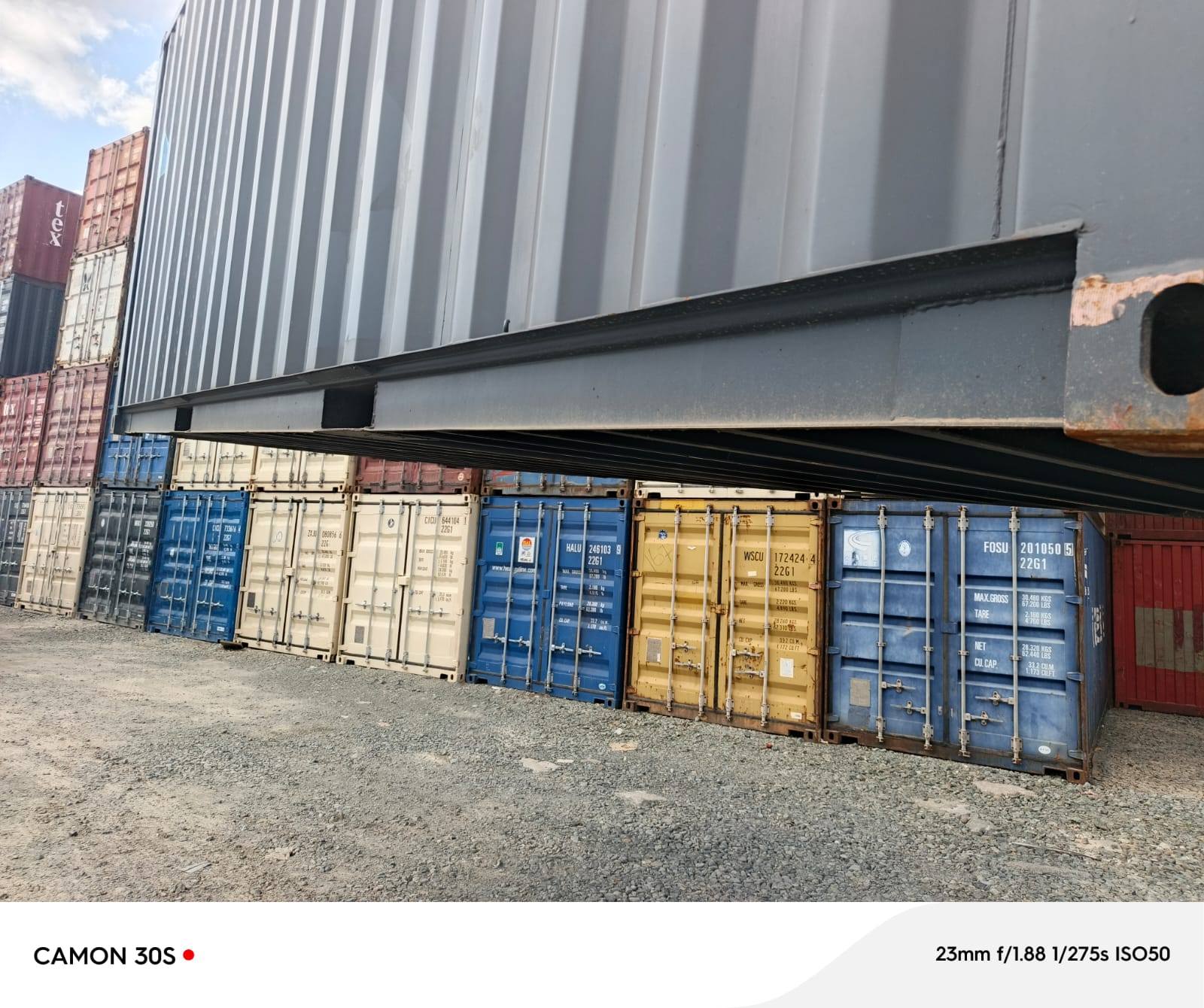 Морской контейнер CICU7733650